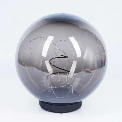 Lampe Solaires Pollenca Led Noir, 50 Lumieres