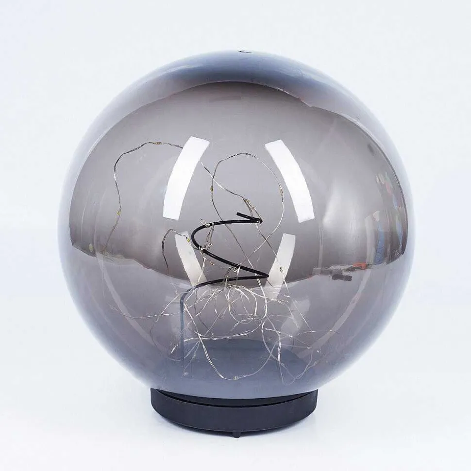 Lampe Solaires Pollenca Led Noir, 50 Lumieres