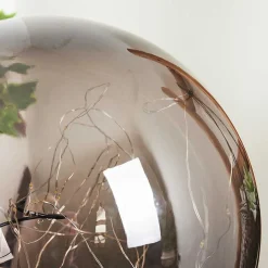 Lampe Solaires Pollenca Led Noir, 50 Lumieres