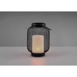 Lampe Solaires Reality Sonora Led Noir, 1 Lumiere