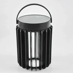 Lampe Solaires Rossina Led Noir, 1 Lumiere