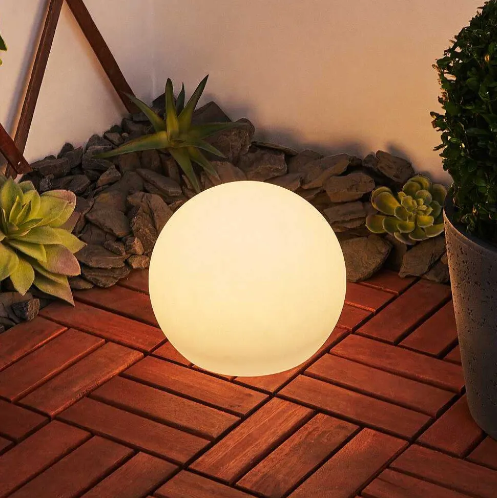 Lampe Solaires Ykullen Led Noir, 1 Lumiere, Telecommandes, Changeur De Couleurs