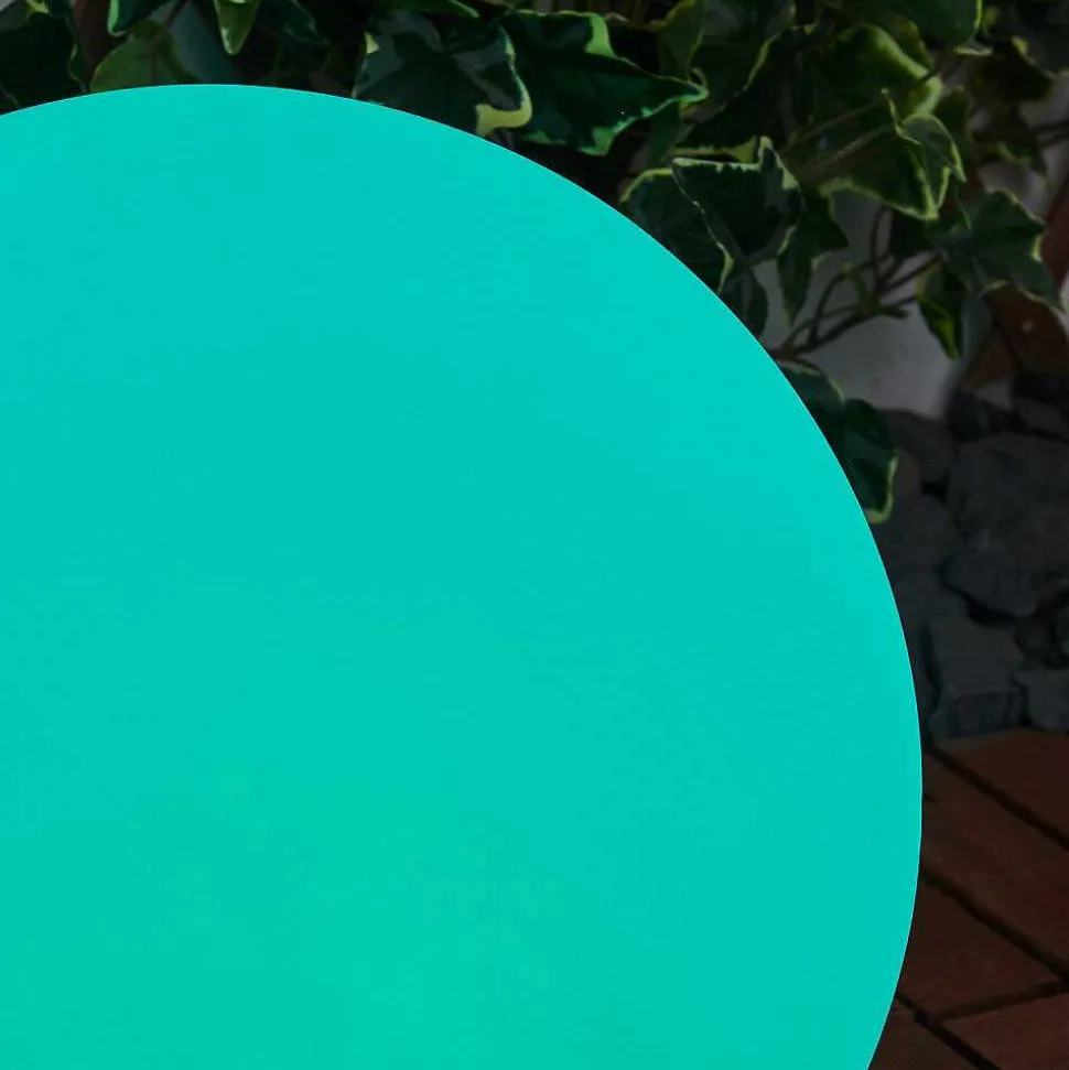 Lampe Solaires Ykullen Led Noir, 1 Lumiere, Telecommandes, Changeur De Couleurs