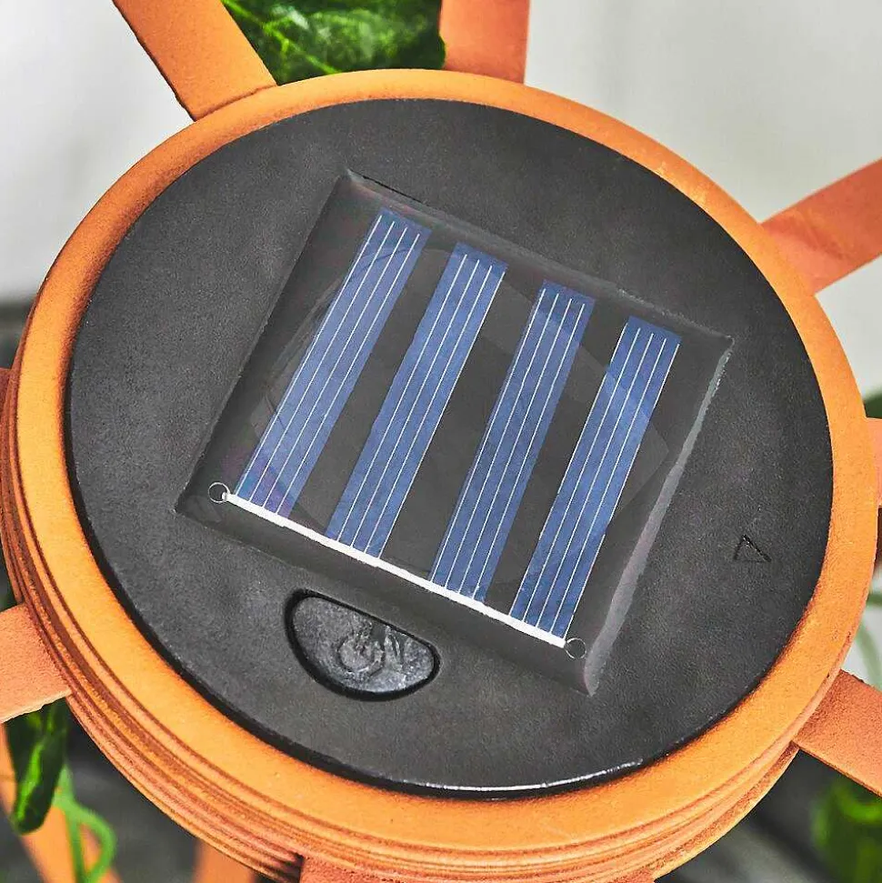 Lampe Solaires Yonkers Led Vert, Rouille, 1 Lumiere