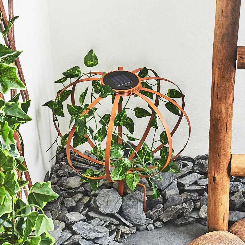 Lampe Solaires Yonkers Led Vert, Rouille, 1 Lumiere