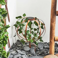 Lampe Solaires Yonkers Led Vert, Rouille, 1 Lumiere