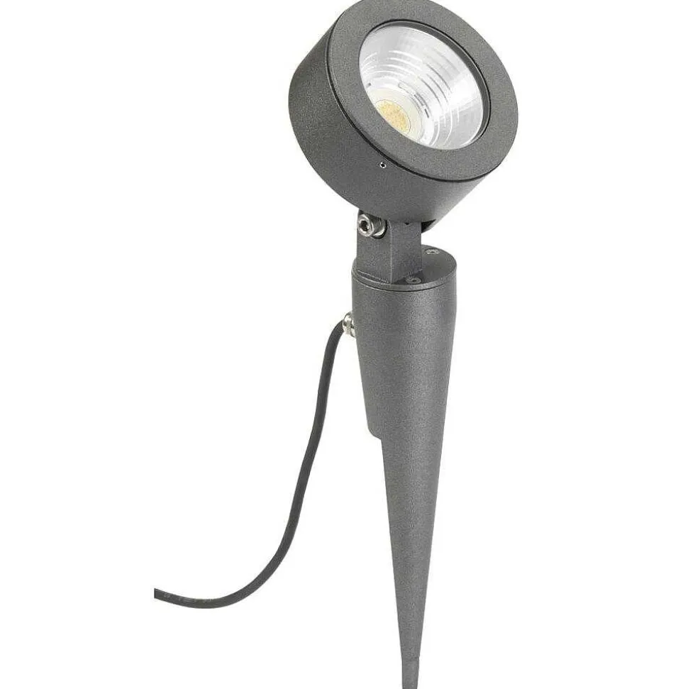 Lampe Sur Piquet Albert 2390 Led Anthracite, 1 Lumiere