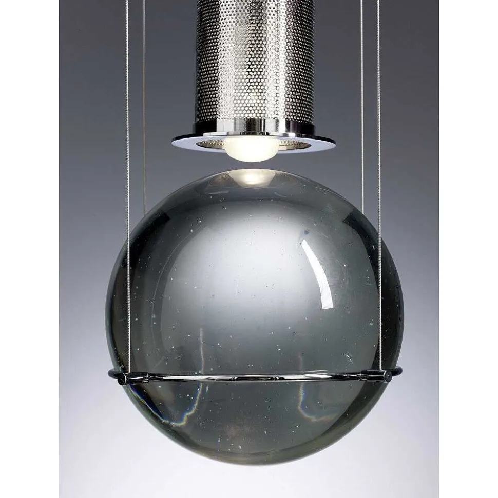 Le Tre Streghe Tecnolumen Lampe Pendante Led Chrome, 1 Lumiere