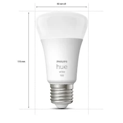 Led E27 9,5 Watt 2700 Kelvin 1055 Lumen Philips Hue White
