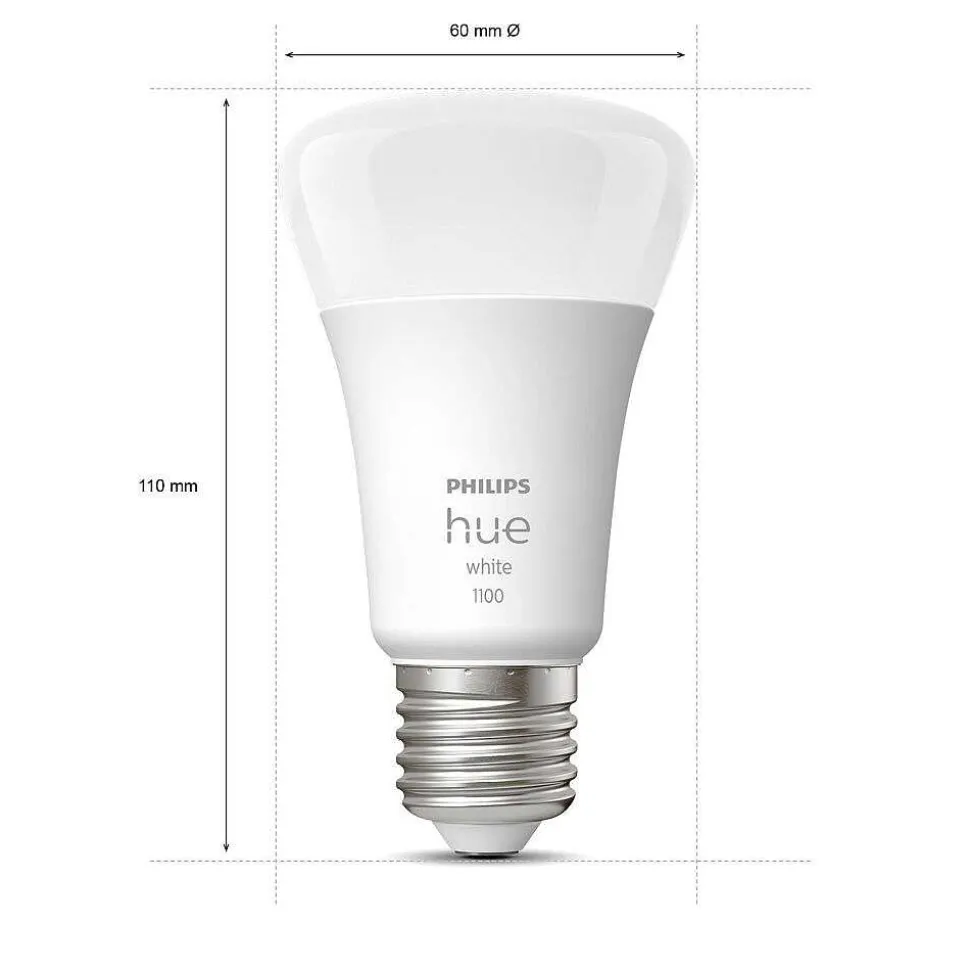 Led E27 9,5 Watt 2700 Kelvin 1055 Lumen Philips Hue White