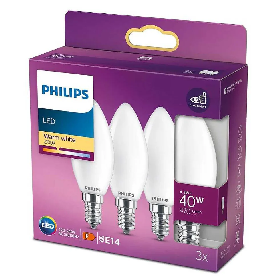 Led E14 40 Watt 2700 Kelvin 470 Lumen Philips