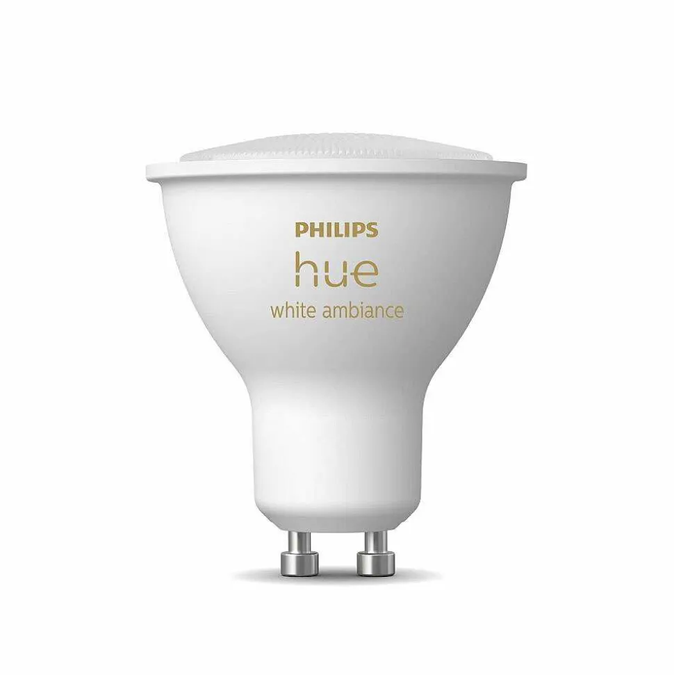 Led Gu10 4,3 Watt 2000 - 6500 Kelvin 250 Lumen Philips Hue White Ambiance