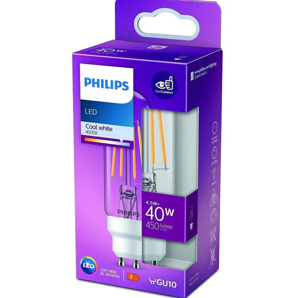 Led Gu10 4,5 Watt 4000 Kelvin 470 Lumen Philips
