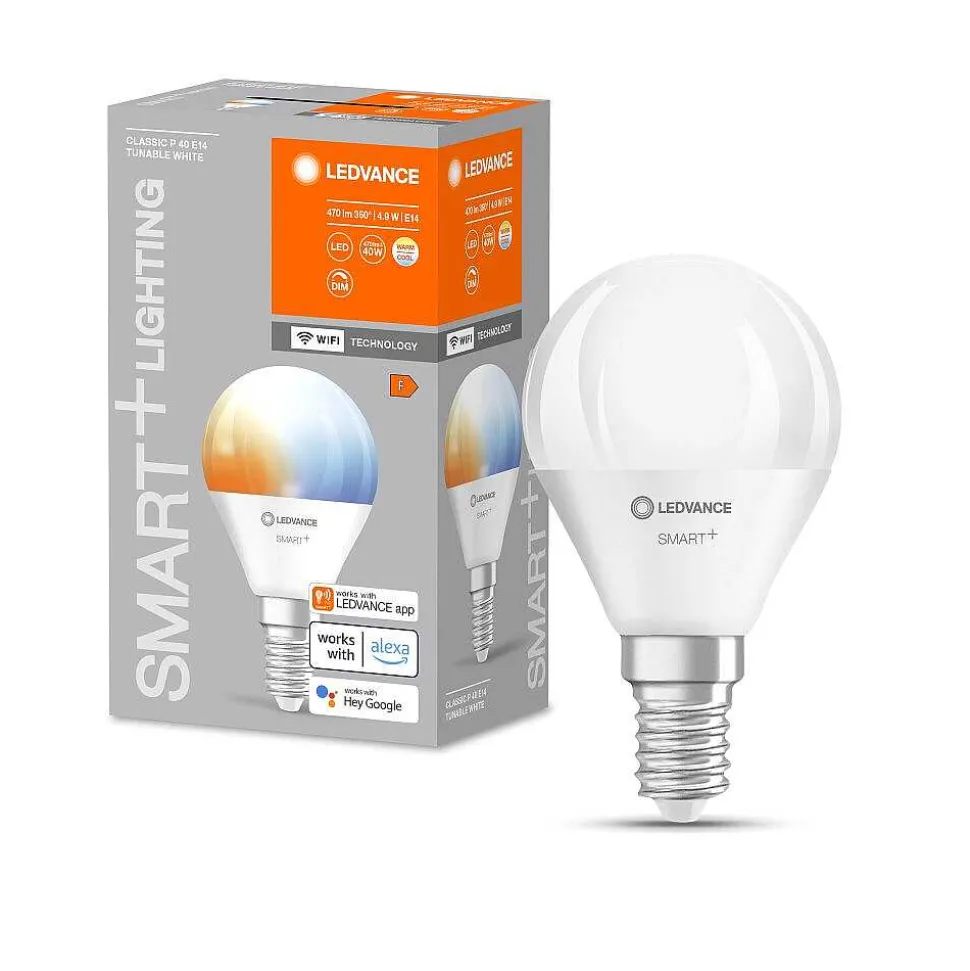 Ledvance Smart+ Wifi Led E14 4,9 Watt 2700-6500 Kelvin 470 Lumen