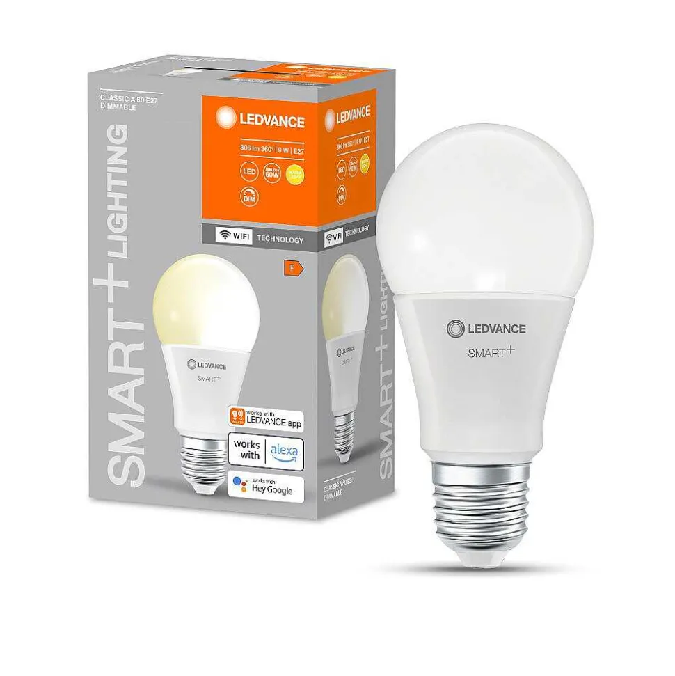 Ledvance Smart+ Wifi Led E27 9 Watt 2700 Kelvin 806 Lumen