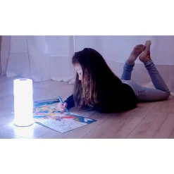 Lot De 2 Lampes Solaires Lutec Noma Led Blanc, 2 Lumieres, Changeur De Couleurs