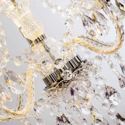 Lustre A 5 Lampes Transparent, 5 Lumieres