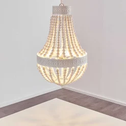 Lustre Ararat Blanc, 3 Lumieres