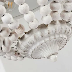 Lustre Ararat Blanc, 3 Lumieres