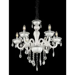 Lustre Globo Blanc, 6 Lumieres