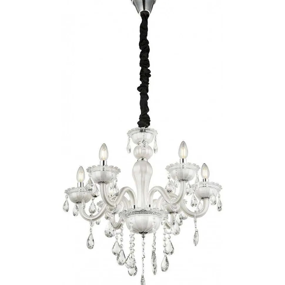 Lustre Globo Blanc, 6 Lumieres