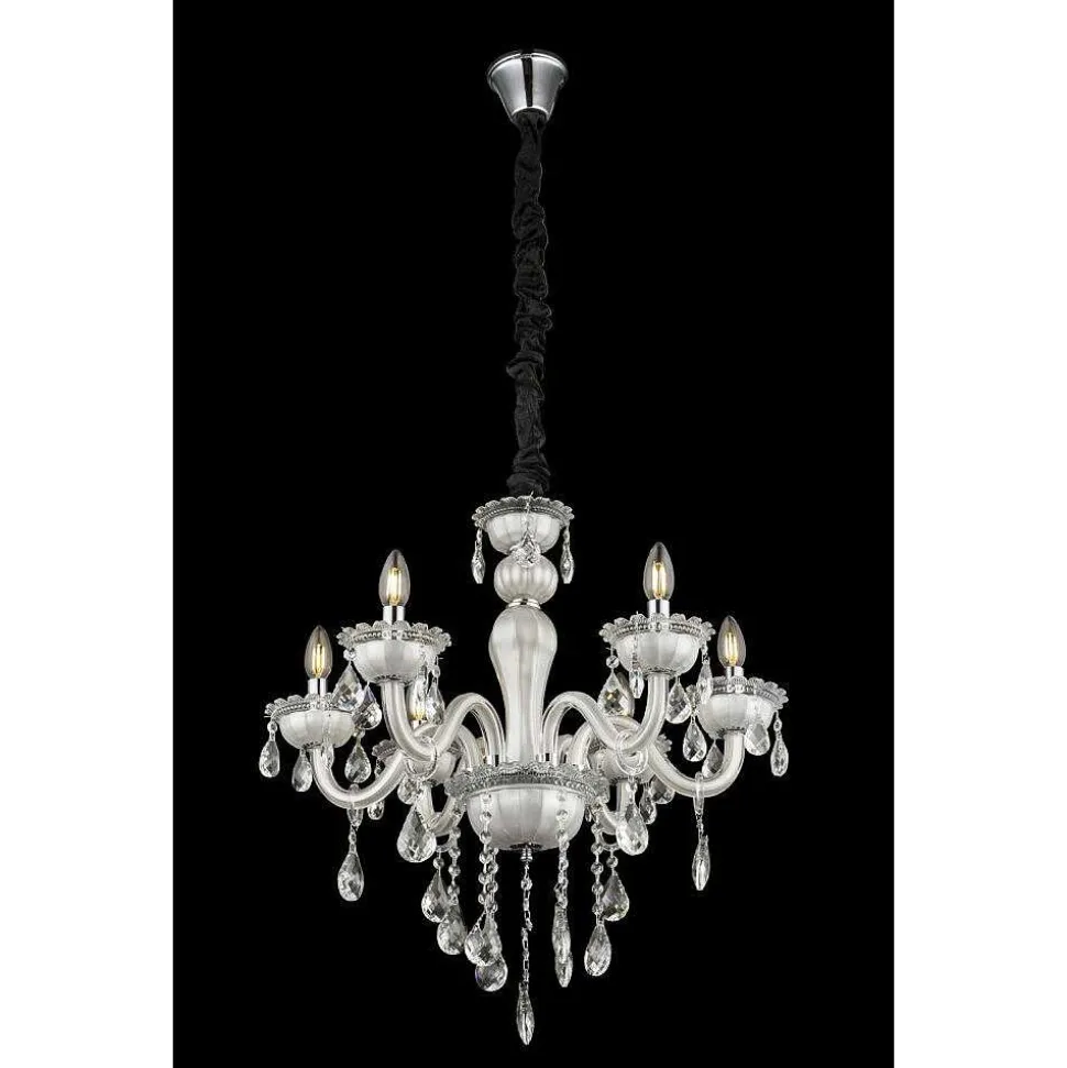 Lustre Globo Blanc, 6 Lumieres