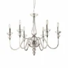 Lustre Ideal Lux Doge Chrome, 6 Lumieres
