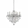 Lustre Ideal Lux Florian Chrome, 6 Lumieres
