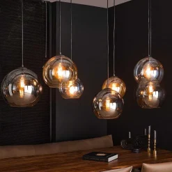 Lustre Multi Anthracite, 7 Lumieres