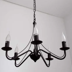 Lustre Reality Rouille, 5 Lumieres