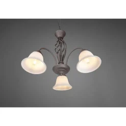 Lustre Trio-Leuchten Rustica Rouille, 3 Lumieres