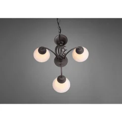 Lustre Trio-Leuchten Rustica Rouille, 3 Lumieres