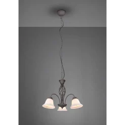 Lustre Trio-Leuchten Rustica Rouille, 3 Lumieres