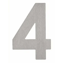Numeros De Maison 4 Albert 924 Acier Inoxydable