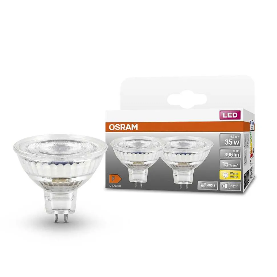 Osram 2 Setled Star Gu5.3 4,3 Watt 2700 Kelvin 396 Lumen