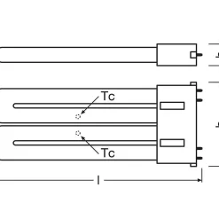Osram Dulux 2G10 12 Watt 4000 Kelvin 1500 Lumen