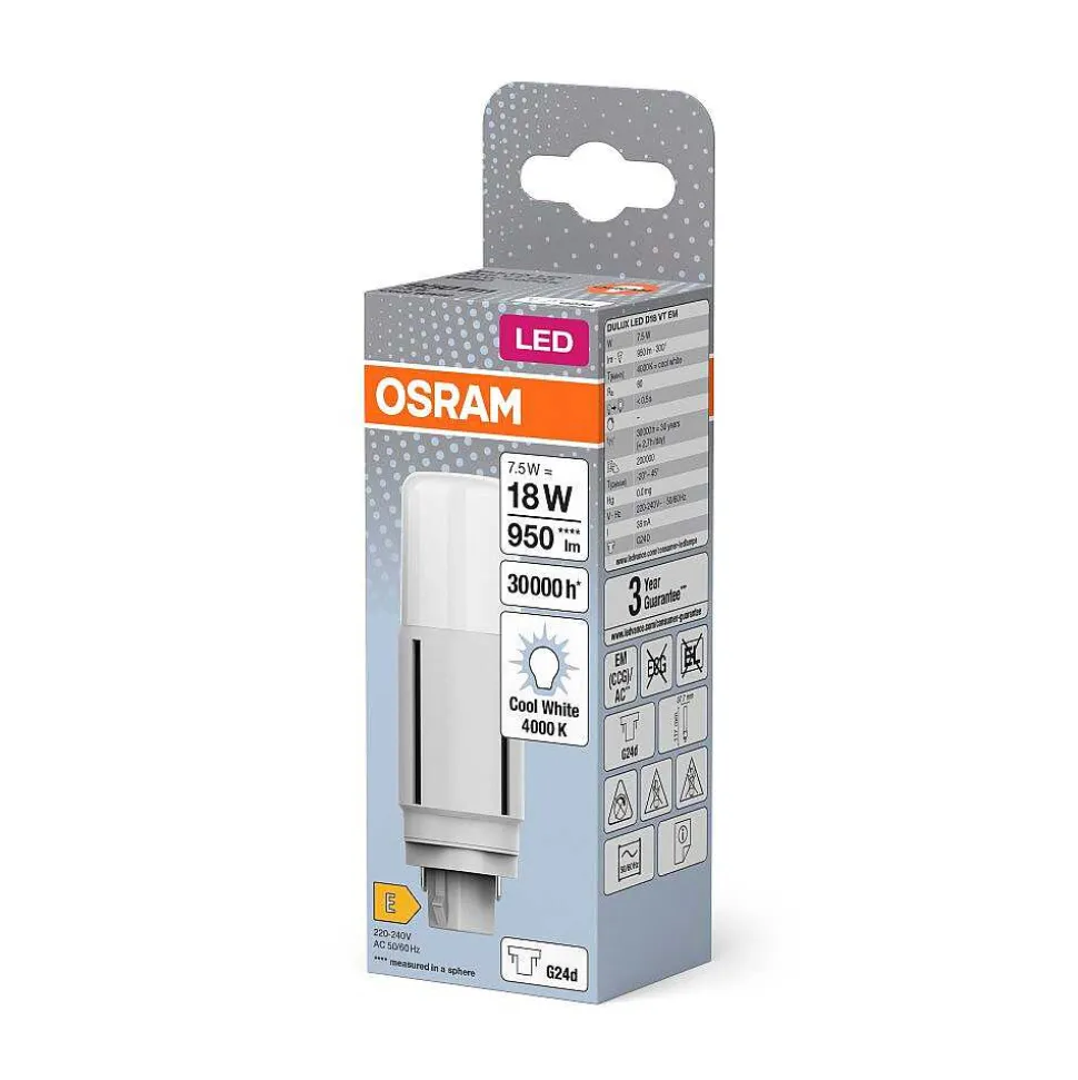 Osram Dulux G24D 7,5 Watt 4000 Kelvin 950 Lumen
