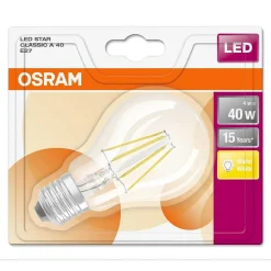 Osram Led E27 4 Watt 2700 Kelvin 470 Lumen