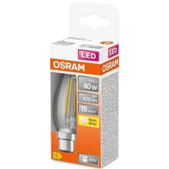 Osram Led Retrofit B22D 4 Watt 2700 Kelvin 470 Lumen