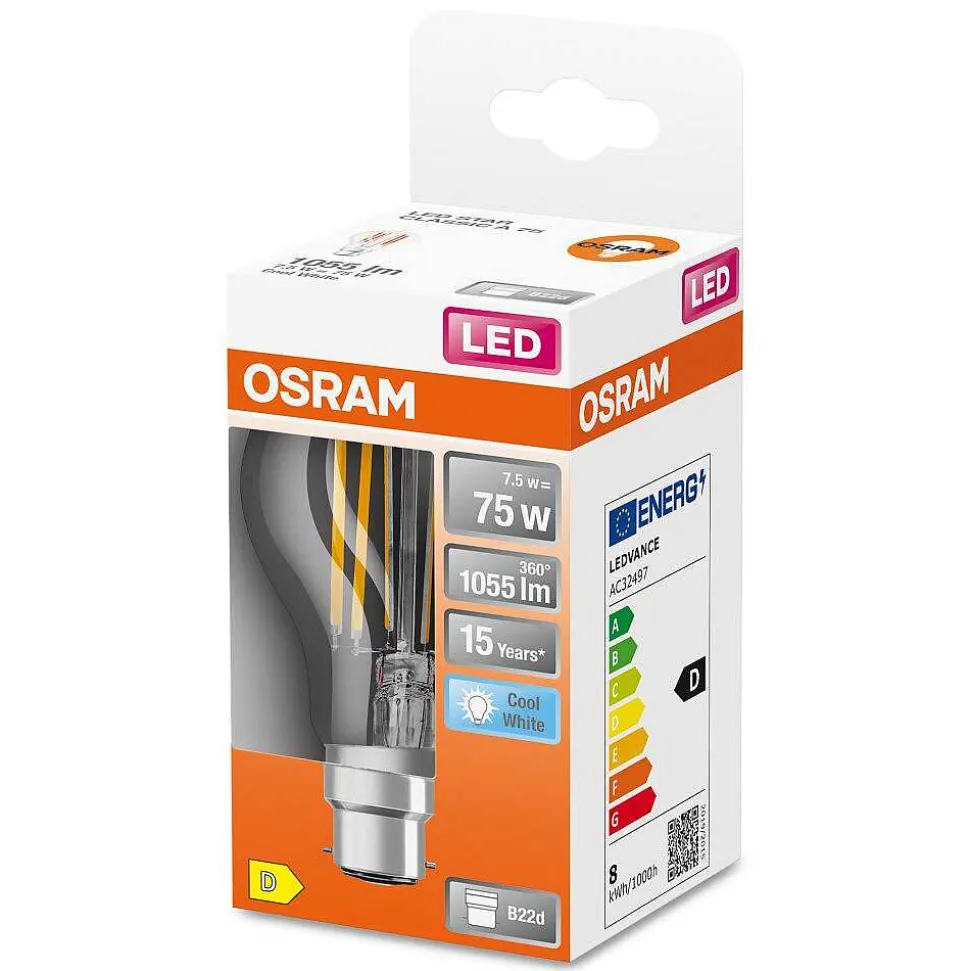Osram Led Retrofit Led B22D 7,5 Watt 4000 Kelvin 1055 Lumen