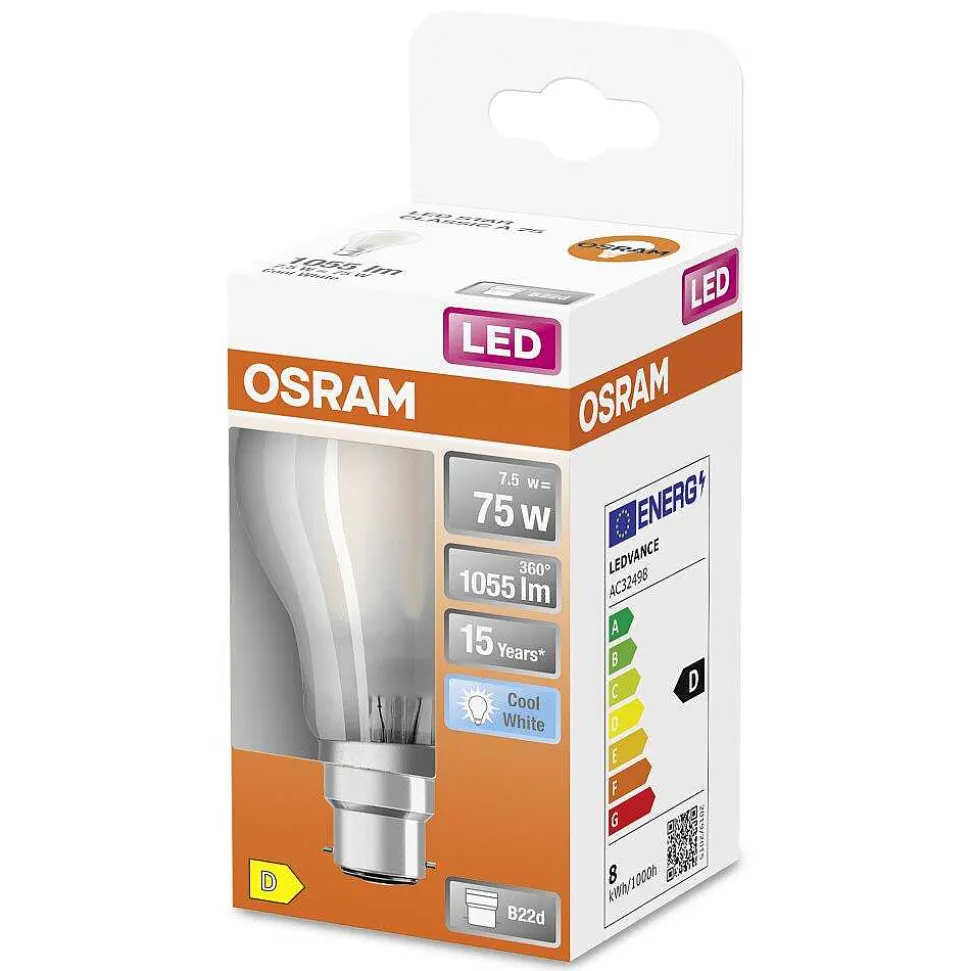 Osram Led Retrofit Led B22D 7,5 Watt 4000 Kelvin 1055 Lumen