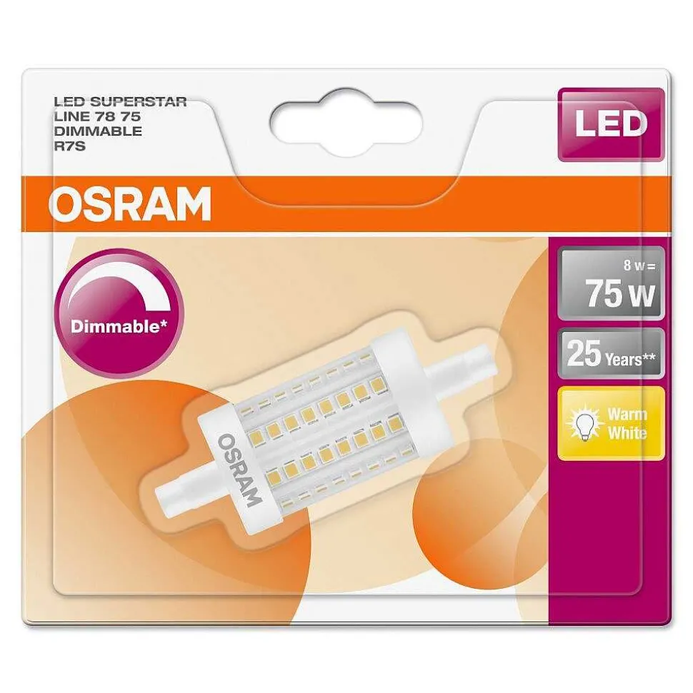 Osram Led R7S 8 Watt 2700 Kelvin 1055 Lumen