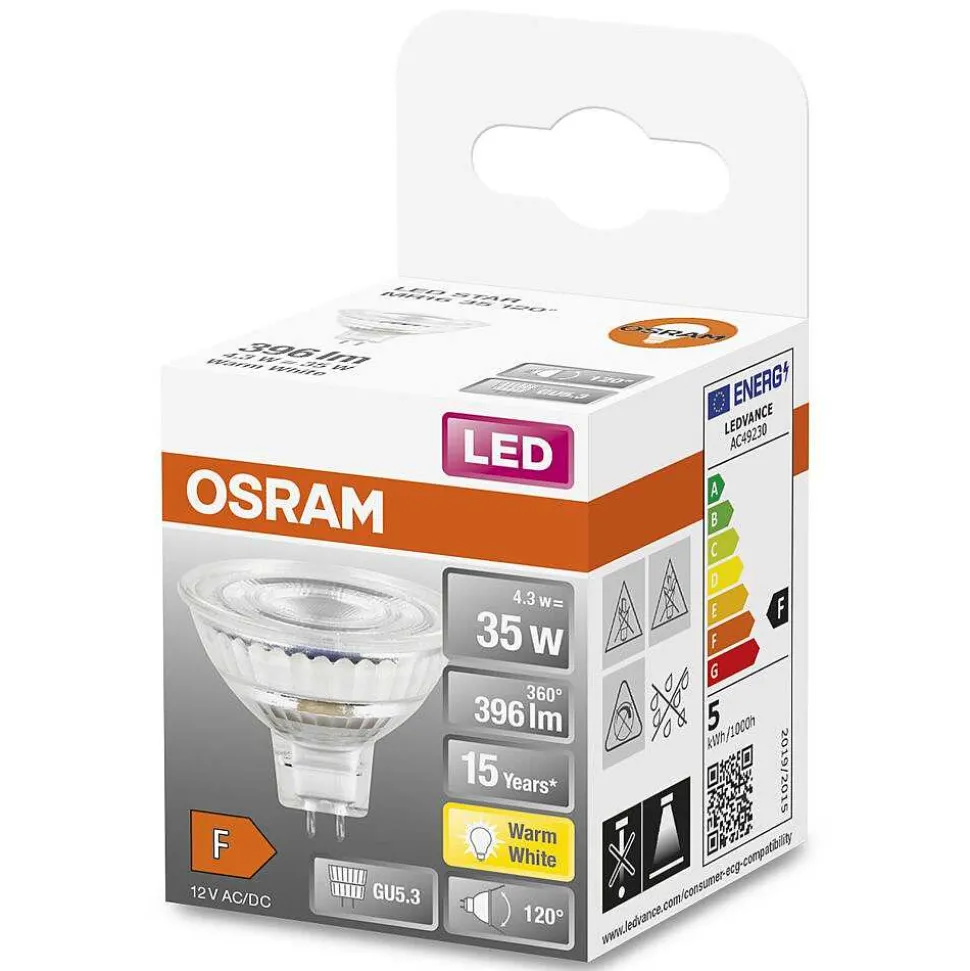 Osram Led Star Gu5.3 4,3 Watt 2700 Kelvin 396 Lumen