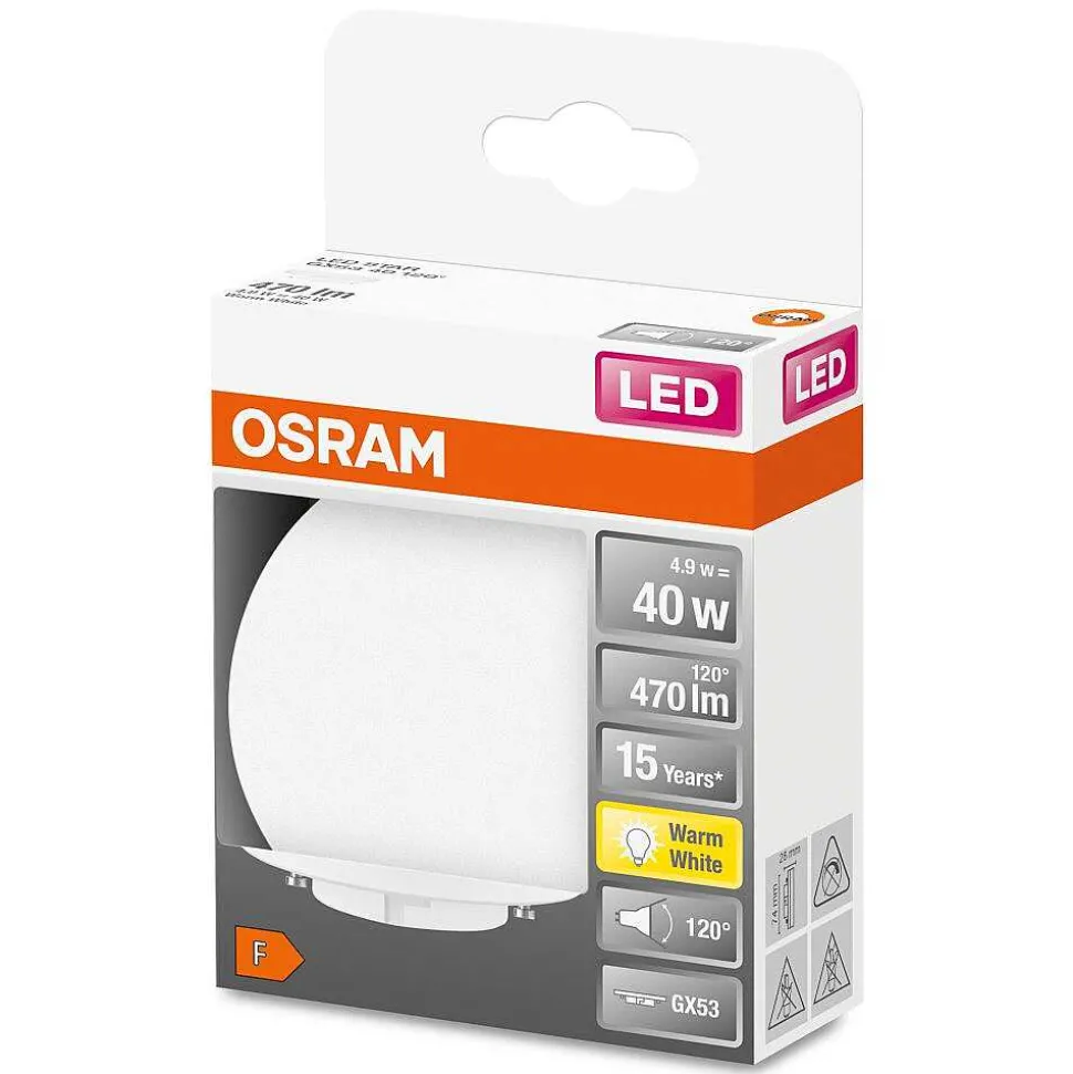 Osram Led Star Gx53 4,9 Watt 2700 Kelvin 470 Lumen