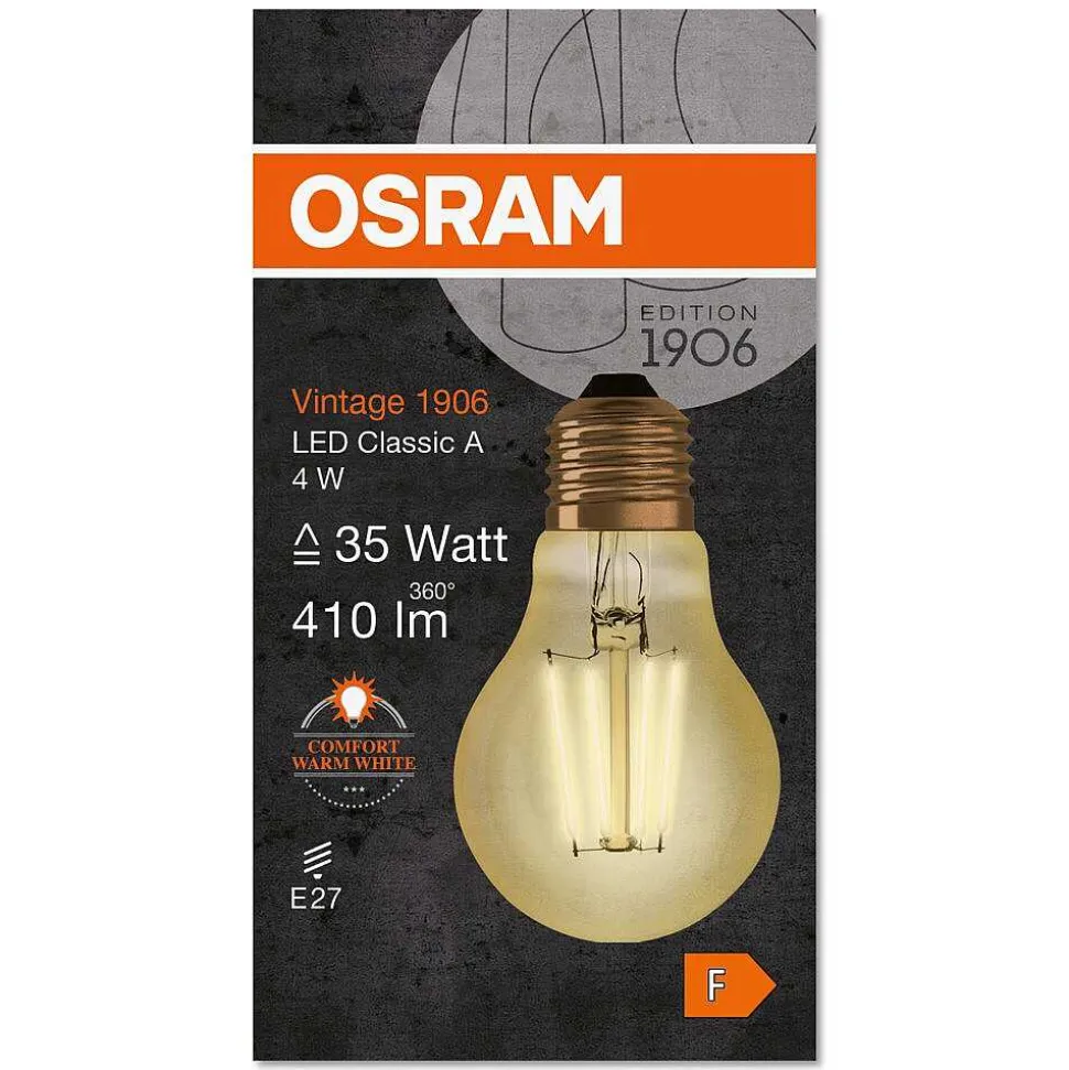 Osram Vintage 1906® Led E27 4 Watt 2400 Kelvin 410 Lumen