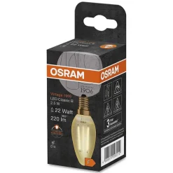 Osram Vintage 1906® Led E14 2,5 Watt 2400 Kelvin 220 Lumen