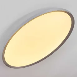 Panneau Led Kombito Argente, Blanc, 1 Lumiere, Telecommandes