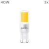 Philips Bulb 3Pcs Set Led Gu9 3,2 Watt 2700 Kelvin 400 Lumen