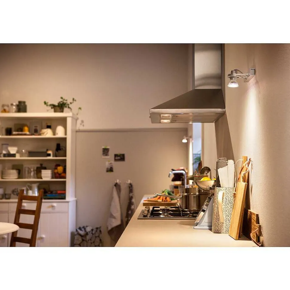 Philips Classic Lot De 2 Led Gu10 4,6 Watt 2700 Kelvin 355 Lumen