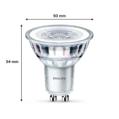 Philips Classic Lot De 2 Led Gu10 3,5 Watt 4000 Kelvin 275 Lumen
